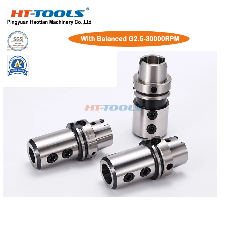 Hsk Toolholder Series Hsk32A Hsk40A Hsk50A Hsk63A Hsk100A Hsk63f Hsk40e Hsk50e Er Sln Collet Chuck Tool Holder 25000rpm 30000rpm for CNC Milling Machine Tools