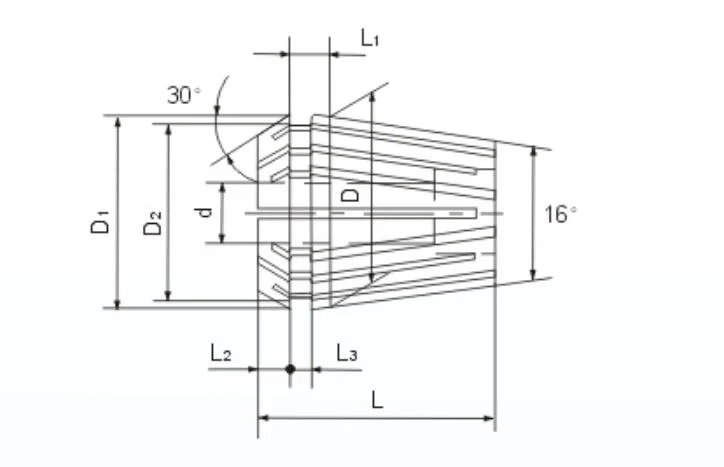 High Precision Milling Collets Chuck Sets Er32 Spring Collet Collet