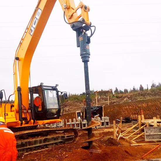 Attacchi Ray Drill Strumenti di perforazione con coclea di terra per piantagioni di alberi