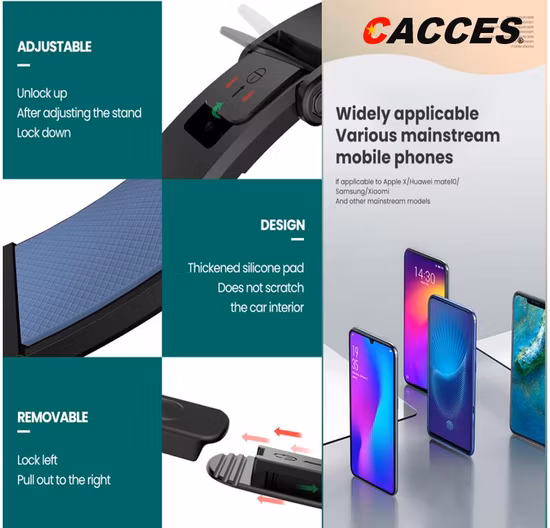 Supporto per telefono per auto Magnetico Cruscotto Presa d'aria Parabrezza Supporto per telefono per parabrezza Super magnete Accessori per auto Supporto per telefono